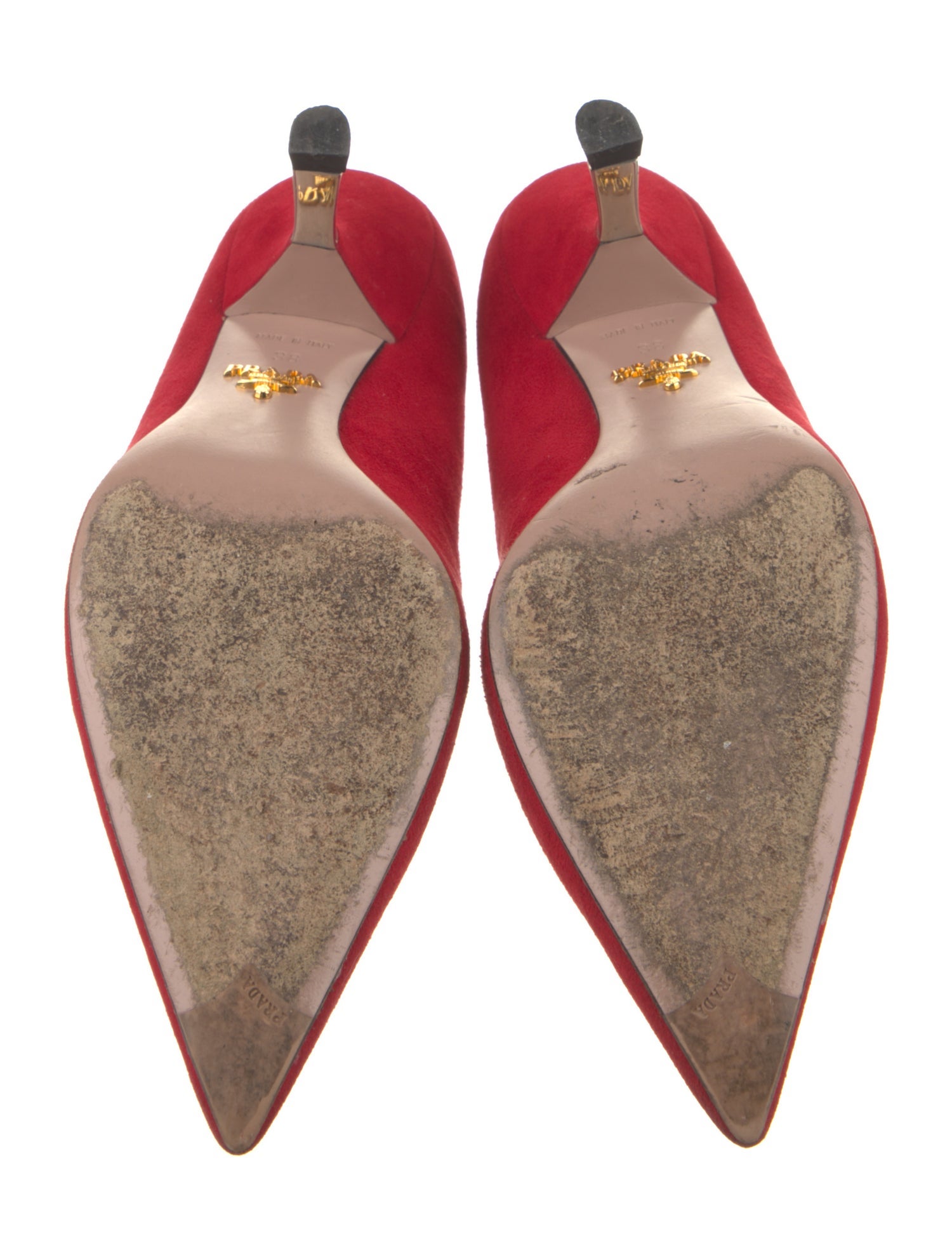 Prada Suede Pumps